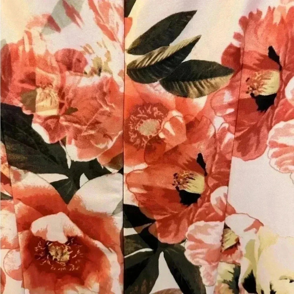 S.L. Fashions NWT!Sleeveless Dress Size 12 Pink Floral NEW Knee Length - Picture 10 of 10